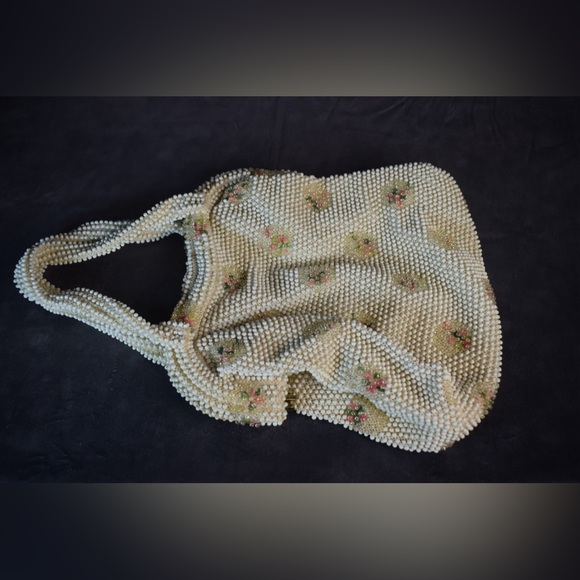 Cordè Bead 1950s Purse Vintage Antique Handbag Beaded - Picture 2 of 4